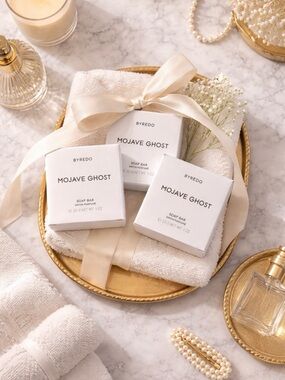BYREDO MOJAVE GHOST SOAP SET OF 3 MINI 1.0 OZ EACH LUXURY BATH GIFTABLE